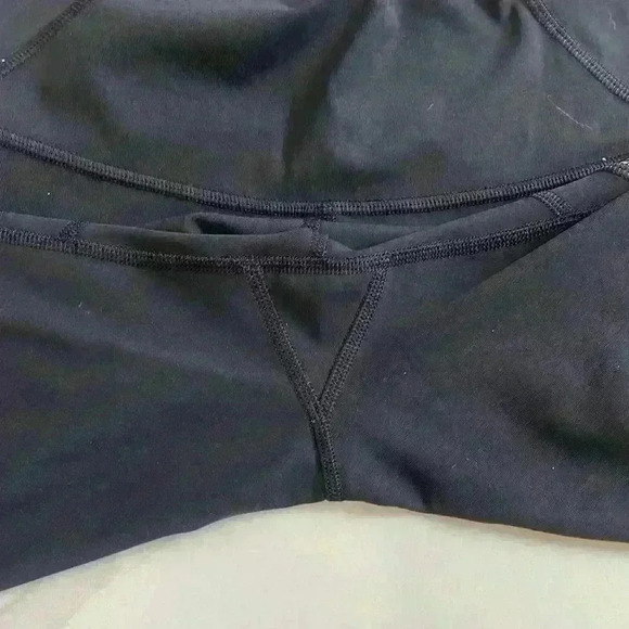 Lululemon Athletica Black Lace Floral Wunder Under Compression Leggings Size 4 - Picture 11 of 11